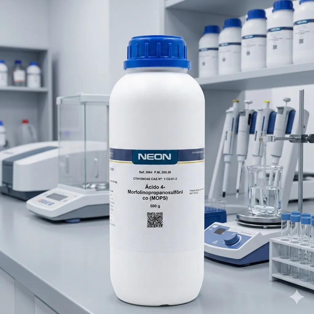 Ácido 4-morfolinopropanosulfonico (MOPS) 500g - Neon