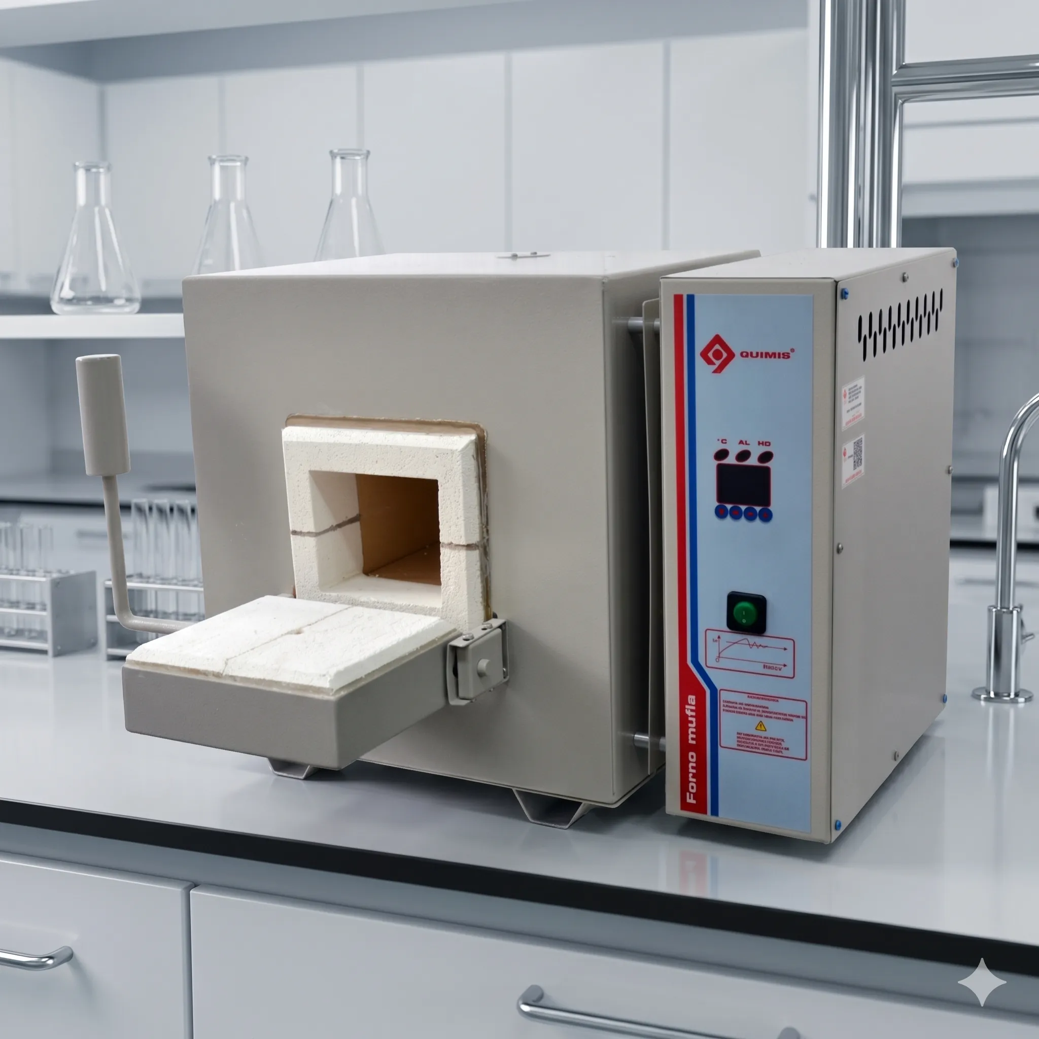 Forno Mufla para Laboratório