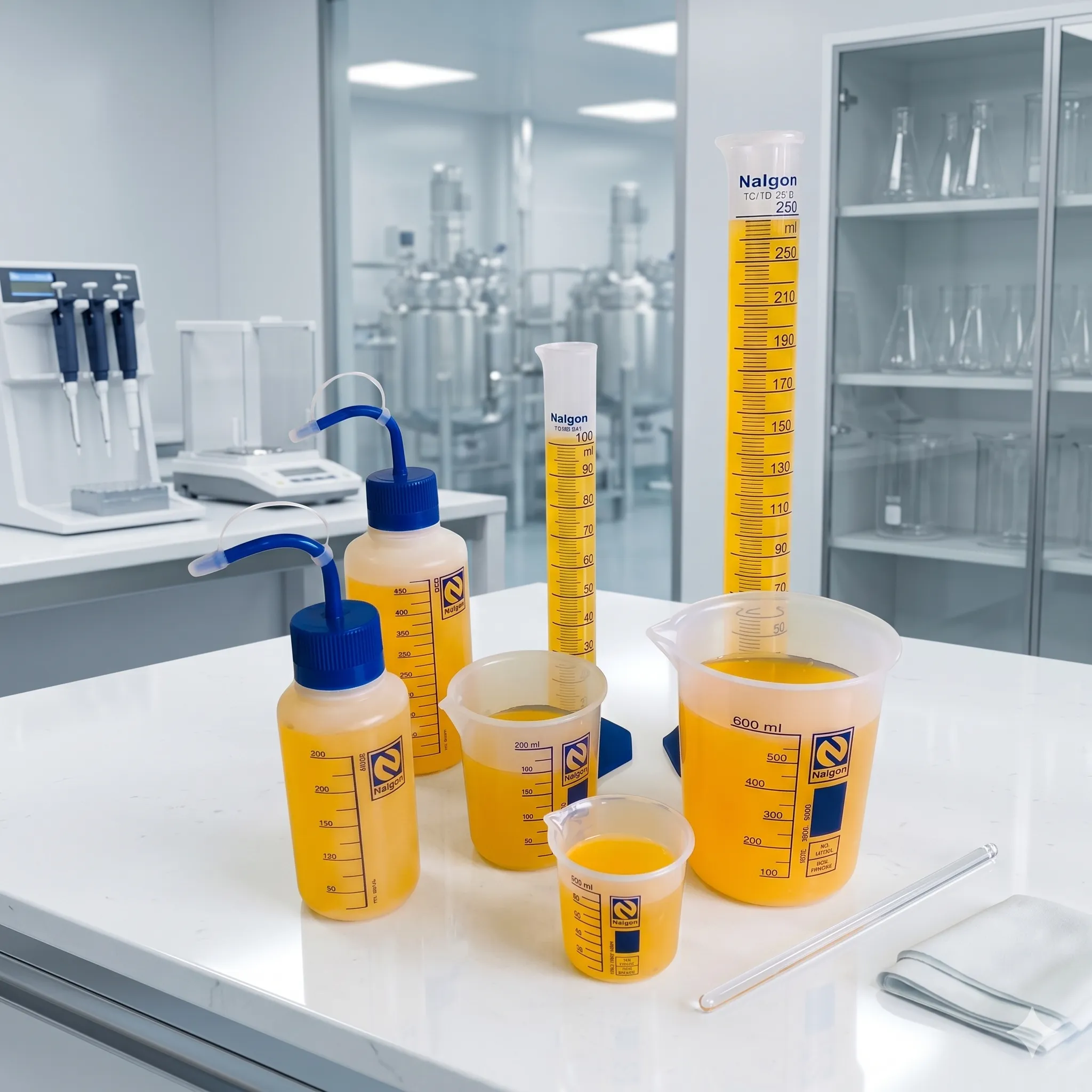 Linha Laboratorio Plastico Marca Nalgon - Termoplásticos