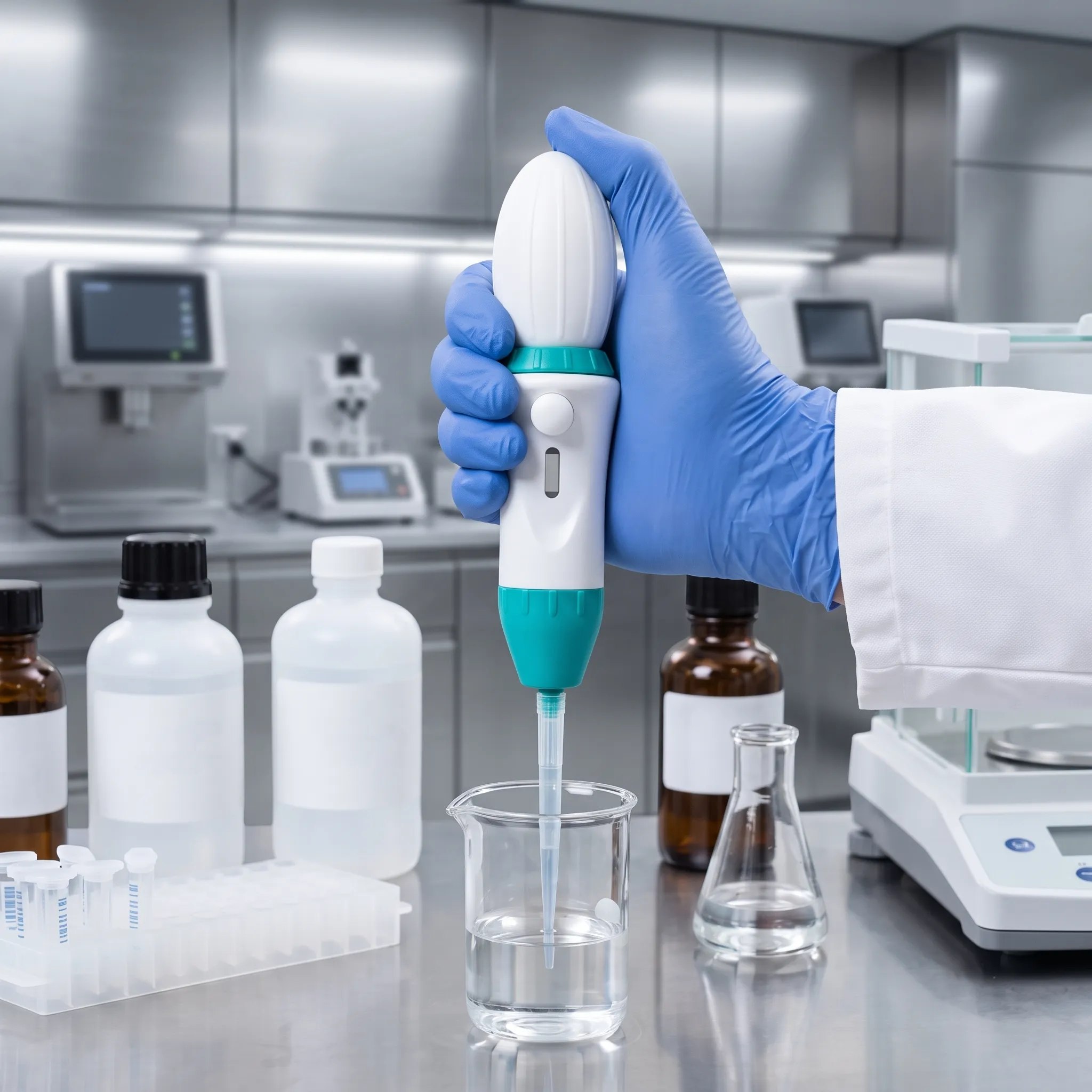 Macropipetador Manual Com Filtro 100ml - Marca Dlab