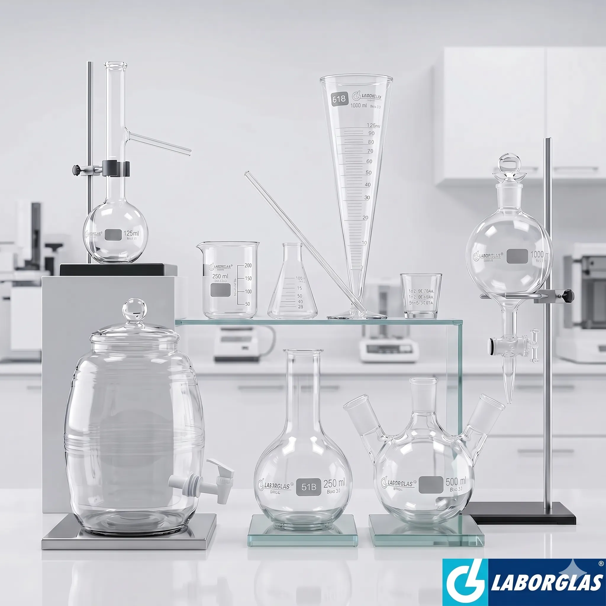 Vidrarias Laborglas - Linhas Fabricadas, Distribuídas e Certificadas